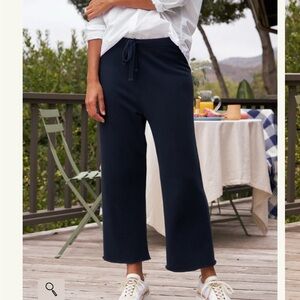 Frank & Eileen Dark Blue Cropped Pants